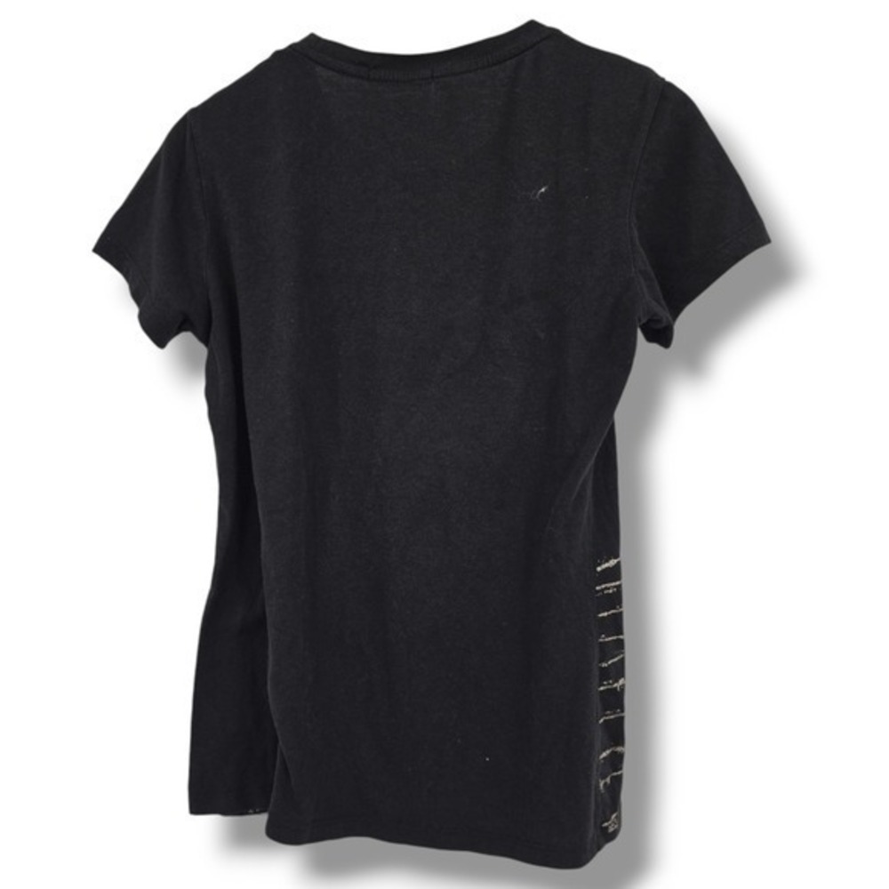 Hasse Ladies Y2K Vintage‎ Rock Roll Graphic Tee Boombox Print Short Sleeve Top - Picture 2 of 7